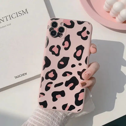 Colorful Cow Print Phone Case