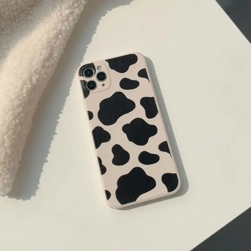 Colorful Cow Print Phone Case